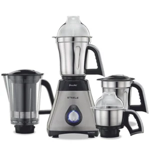 Preethi Steel Supreme MG-208 Mixer Grinder Juicer 750 Watt With 4 Jars @US - Picture 1 of 4