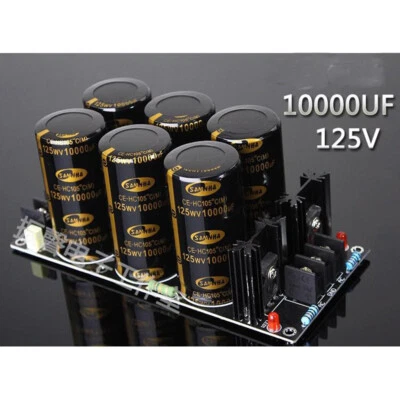 6*10000UF/125V Capacitor Hitachi Rectifier Filter 120A Power Supply Board - image 1 of 4