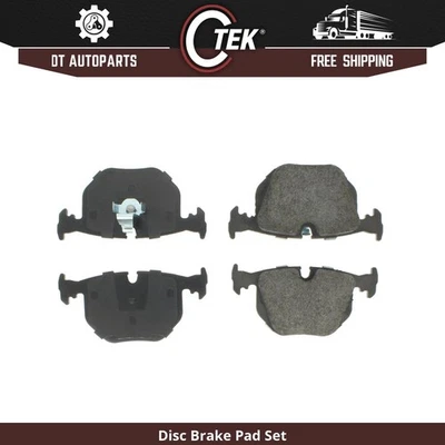 Para BMW Z8 2000-2003 | Pastillas de freno de disco traseras centradas | Semimetálicas Foto 1 de 4