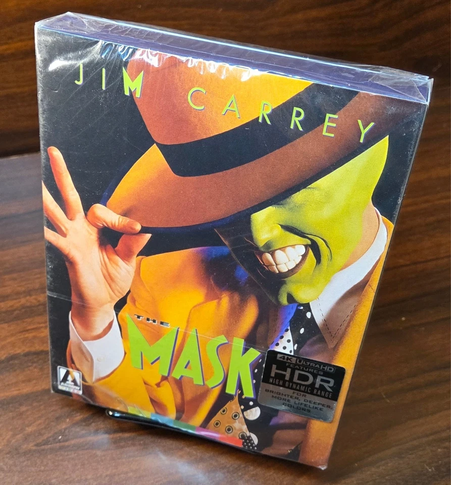 The Mask 1994 (4K Ultra HD, 2025) Brand NEW (Sealed)-SLIPCOVER-Free Box Shipping - Image 1 of 4