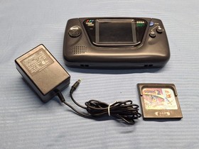Sega Game Gear 1991 w/ Sonic 2 & AC Adapter | RECAPPED, CLEANED & TESTED