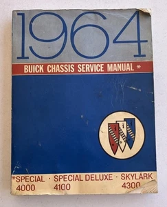 1964 Buick Chassis Service Manual GM OEM LeSabre Wildcat Electra 225 Riviera - Picture 1 of 9