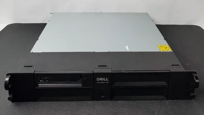Dell Powervault 114x SAS Rackmount 2U Tape Drive Enclosure NO DRIVES - Image 1 of 4
