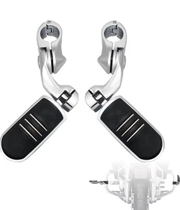 Escaleras de carretera, clavijas de carretera ajustables en ángulo corto con montaje para motocicletas - Imagen 1 de 9