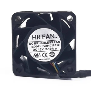 1 pcs HK FAN FAB4028S12 12V 2.10A 4028 4CM cooling fan - Picture 1 of 5