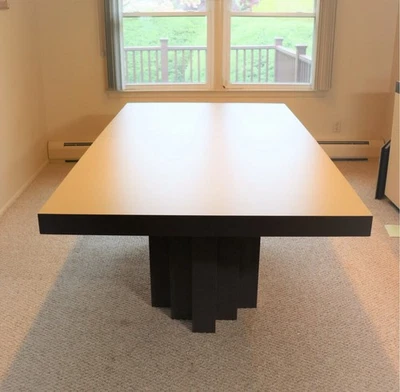 复古艺术装饰风格加长餐桌 — 第 1/4 张图片