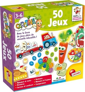 Lisciani - CAROTINA - Coffret 50 Jeux pour Enfants de 3 à 6 ans - Stylo Parl... - Afbeelding 1 van 1
