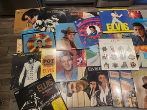 Elvis Presley Huge Lot (32 Albums +a Lot Of Double Albums) GREAT SHAPE!!! - Picture 1 of 24