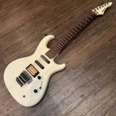 [Aria Pro 2] RS Wildcat Electric Guitar Musical Instrument From Japan Used White - Image 1 of 4