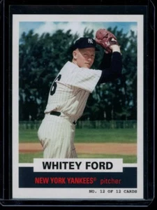 Tarjeta Whitey Ford SP 2021 Topps Throwback Thursday #12 - Imagen 1 de 2