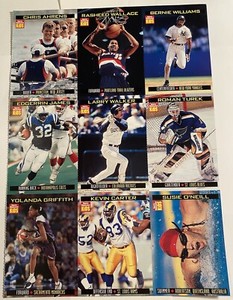 Sports Illustrated For Kids June 2000 Uncut Card Sheet #910-918