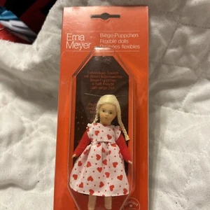 Erna Meyer Blond Girl Doll Unused NOS Scale 1:12 Handmade is West Germany MIP - Picture 1 of 6
