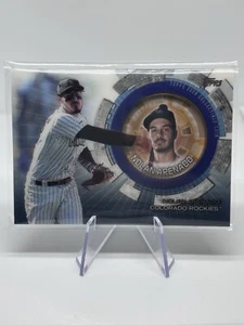 2020 Topps Nolan Arenado Commemoritave Coin TBC-NA Colorado Rockies - Picture 1 of 2