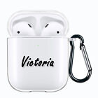 Clear Airpods Case Silicone Personalised Name For Apple AirPod 1 2 3 Pro Cover