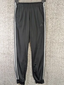 Pantalones de chándal Adidas Essentials para hombre pequeños negros calentamientos de rendimiento - Imagen 1 de 9
