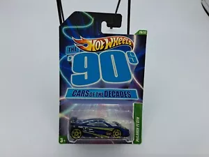 2011 Hot Wheels Cars of the Decades-The 90s 28/32 McLAREN F1 GTR Blue - Picture 1 of 9