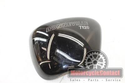 18-20 TRIUMPH BONNEVILLE T120 ASIENTO TANQUE GASOLINA IZQUIERDO PANEL COMBUSTIBLE CUBIERTA EMBELLECEDOR NEGRO  Foto 1 de 4
