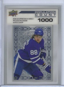 William Nylander 2023-24 Upper Deck Population Count 1000 Toronto Maple Leafs