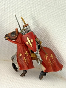 Caballeros y caballos Schleich y Papo 22 figuras medievales coleccionables principios de la década de 2000 - Imagen 1 de 19