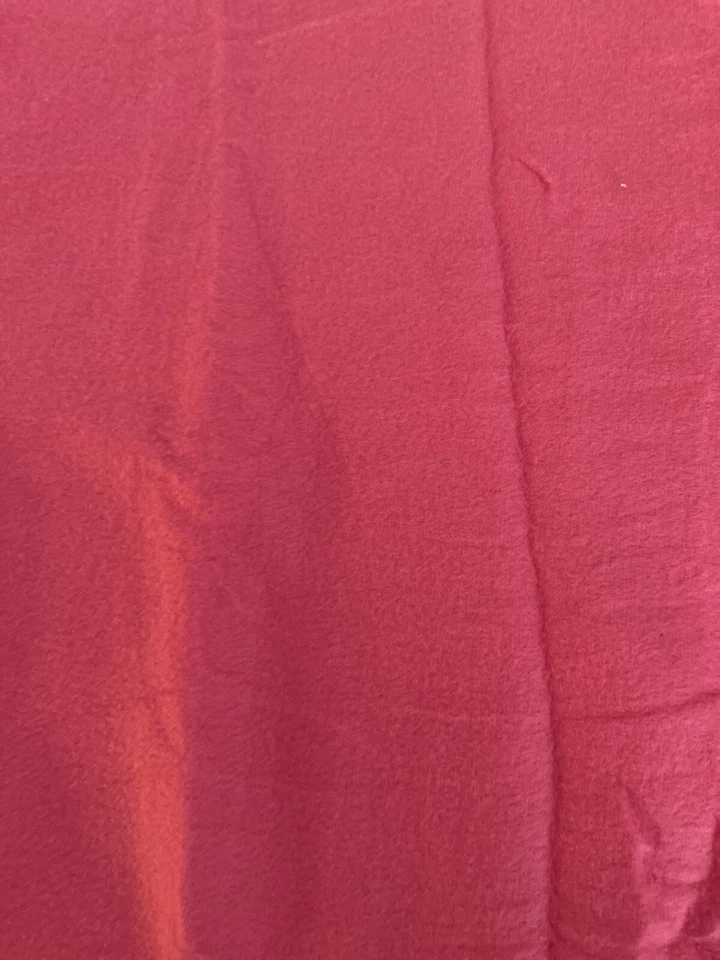 1 Yard x WOF (50”ish) Hot Pink Fleece Fabric - Image 1 of 1