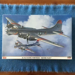 1/72 Hasegawa B-17G Flying Fortress ‘Silver Fleet’ (01961) Sealed Model Kit - Picture 1 of 8