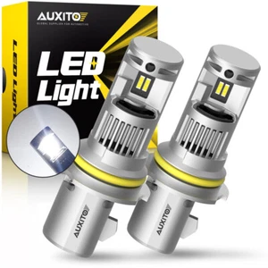 2x 9004 LED Headlight High Kit Low Beam Bulbs DRL 90W 9000LM 6000K Super White - Picture 1 of 24