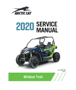 Arctic Cat Wildcat Trail Manual de servicio | 2020 | USB y enlace - Imagen 1 de 11
