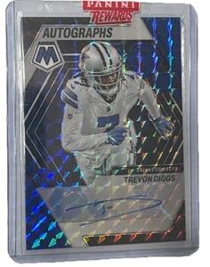 2023 Panini Mosaic Trevon Diggs Blue Prizm Color Match Rookie Auto /75 - Picture 1 of 3
