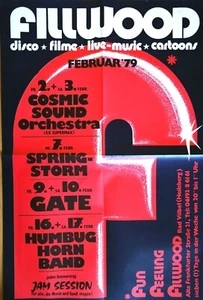 COSMIC SOUND – SPRINGSTORM  1979 + orig. Concert Poster - Plakat - DIN A1 - F/U - Picture 1 of 1