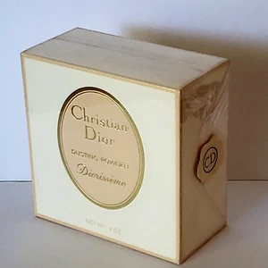 Christian Dior Diorissimo Dusting Powder Womens Gift 4 oz New Sealed Vintage NOS - Picture 1 of 6