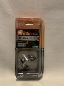 shock doctor gel max power Mundschutz für Erwachsene �� Carbon - Bild 1 von 2