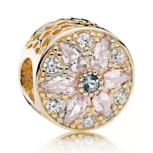 NEW❗️100% Authentic Pandora 14K Gold Opulent Floral Charm - Picture 1 of 15