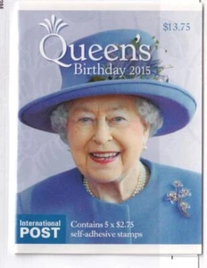 AUSTRALIA VF-MNH THE QUEENS BIRTHDAY BOOKLET FRESH AND SUPERB & UNDER FACE VALUE - Picture 1 of 1