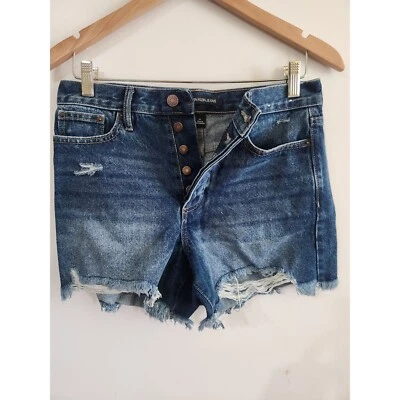 Ck Calvin klein distressed denim shorts size 26 womens - Image 1 of 4