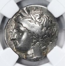 NGC Ch VF Lucania Metapontum 340-330 BC, Stater Silver Barley Coin Ancient Greek