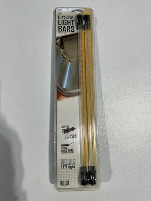 Paquete de 1 Accesorios Personalizados Azul LED Cristal 2 Ct Interruptor de Encendido y Apagado Barras de Luz Foto 1 de 2