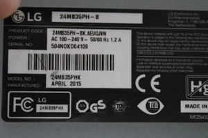 Mainboard-LG 24MB35PH-B LCD-Monitor Full HD 23,8 Zoll 60 Hz - Picture 1 of 8
