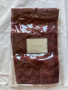 Pottery Barn Ruby Runner Silk & Nylon 16 X 108 Inches NEW In Package - Picture 1 of 9