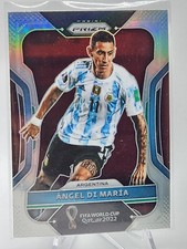 2022 PANINI PRIZM, WORLD CUP, SILVER, #1 ANGEL DI MARIA, ARGENTINA