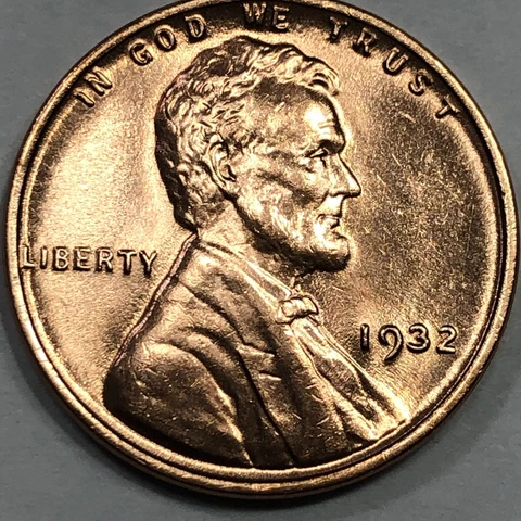 1932  Uncirculated Lincoln Wheat Cent  #14183 Cover