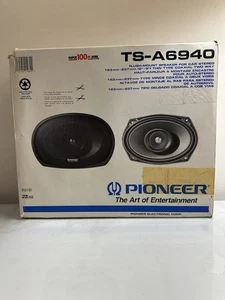 Paire de haut-parleurs Pioneer TS-A6940 100 watts 6 x 8 voiture audio qualité sonore ovale - Photo 1/14