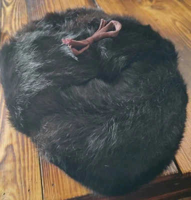 Never Worn! Russian Rabbit/Fox Fur Ushanka Bomber  Winter Trapper Hat Unisex - Image 1 of 4