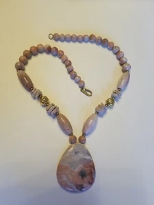 Jasper Pendant Necklace 18 Inches - Picture 1 of 3