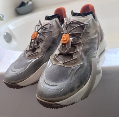 Zapatillas Hombre Fendi Flow Talla 7 UK / 41 EU / 8 US / 7 AU – Beige y Naranja Foto 1 de 4