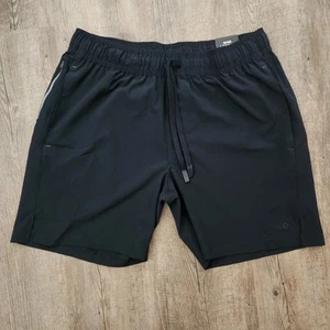 Mens Black Leg3nd Short New Summer Workout 7" Inseam Large Training Bottom NWT - Picture 1 of 6
