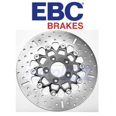 EBC Rear 10 Button Floater Wide Band Brake Rotor for 2000-2007 Harley rb — 第 1/4 张图片