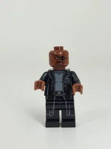 Lego Nick Fury Minifigure Marvel Super Heroes 76153 76269 76216 76184 sh0585b C3 - Picture 1 of 3