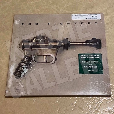 Foo Fighters 1995 Self Titled Indie Exclusive Mint Colored Vinyl LP Record NEW - Image 1 of 4