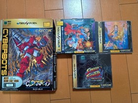 Sega Saturn Capcom Fighting Game Set
