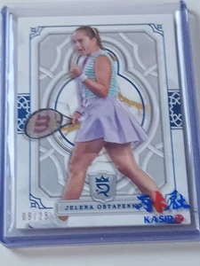 2024 Topps Royalty Jelena Ostapenko Blue #09/25 Free Postage - Picture 1 of 2